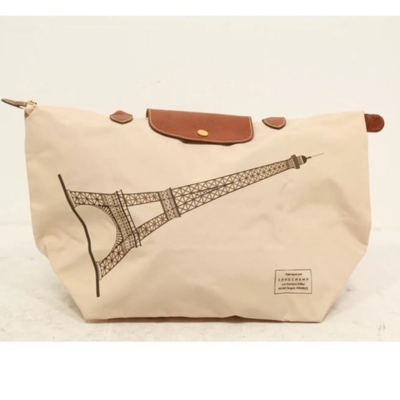 Longchamp Handbags - LONGCHAMP LIMITED EDITION EXTRA LARGE EIFFEL TOWER